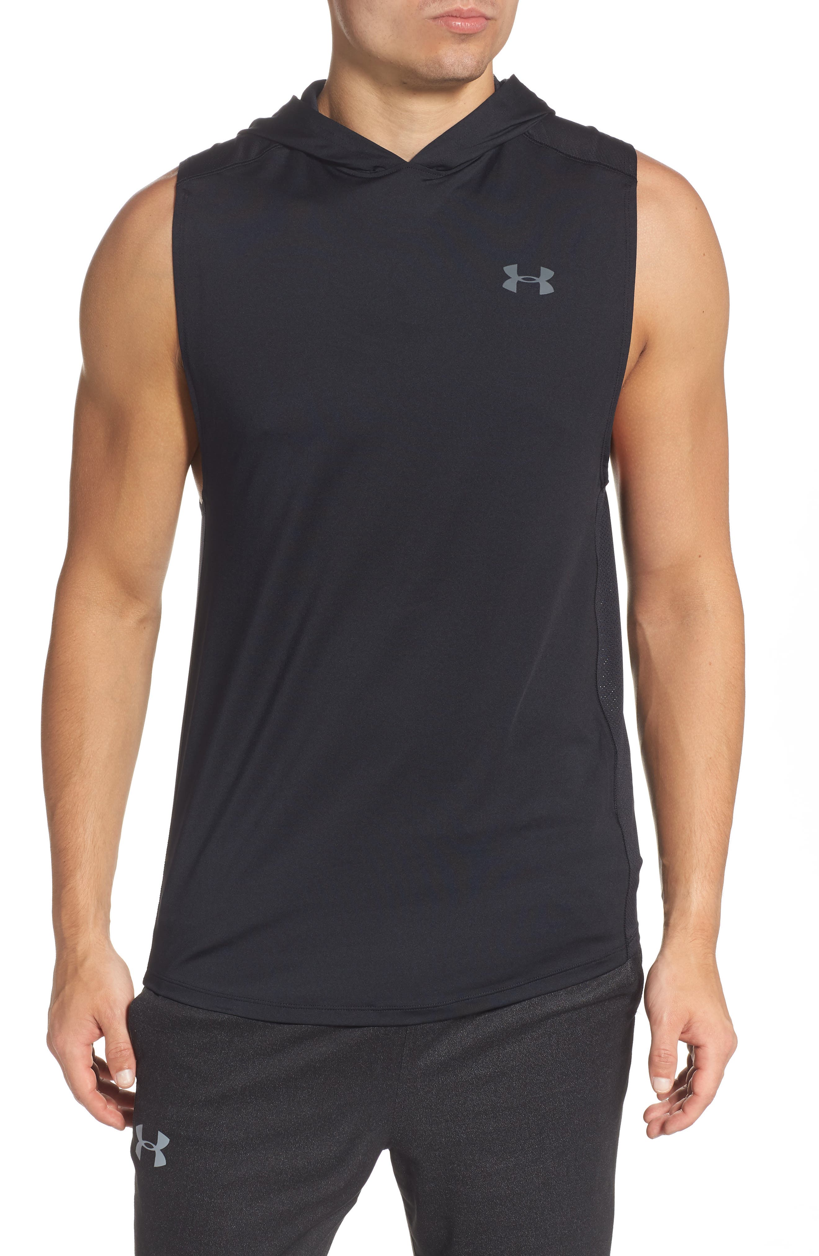Under Armour HeatGear® MK1 Sleeveless Performance Hoodie Nordstrom