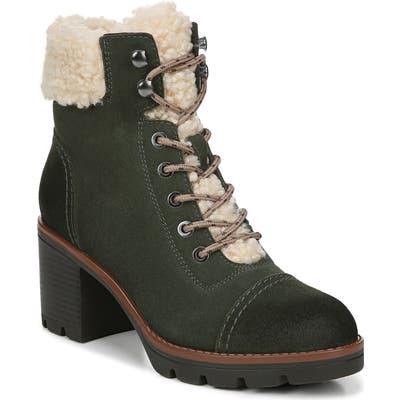 Naturalizer Varuna 2 Waterproof Lace-Up Bootie, Green