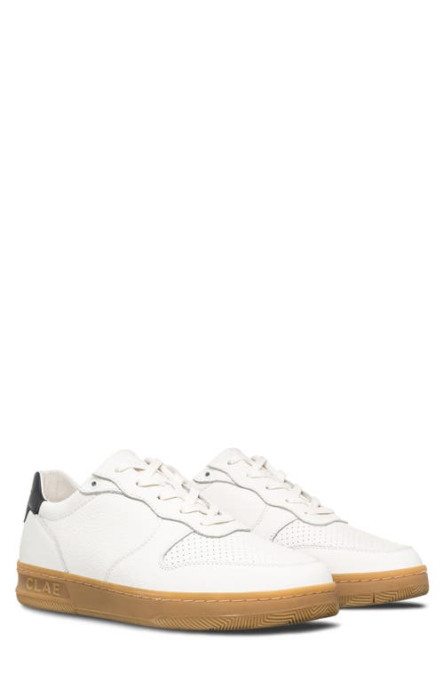Malone Sneaker in White Navy Light Gum