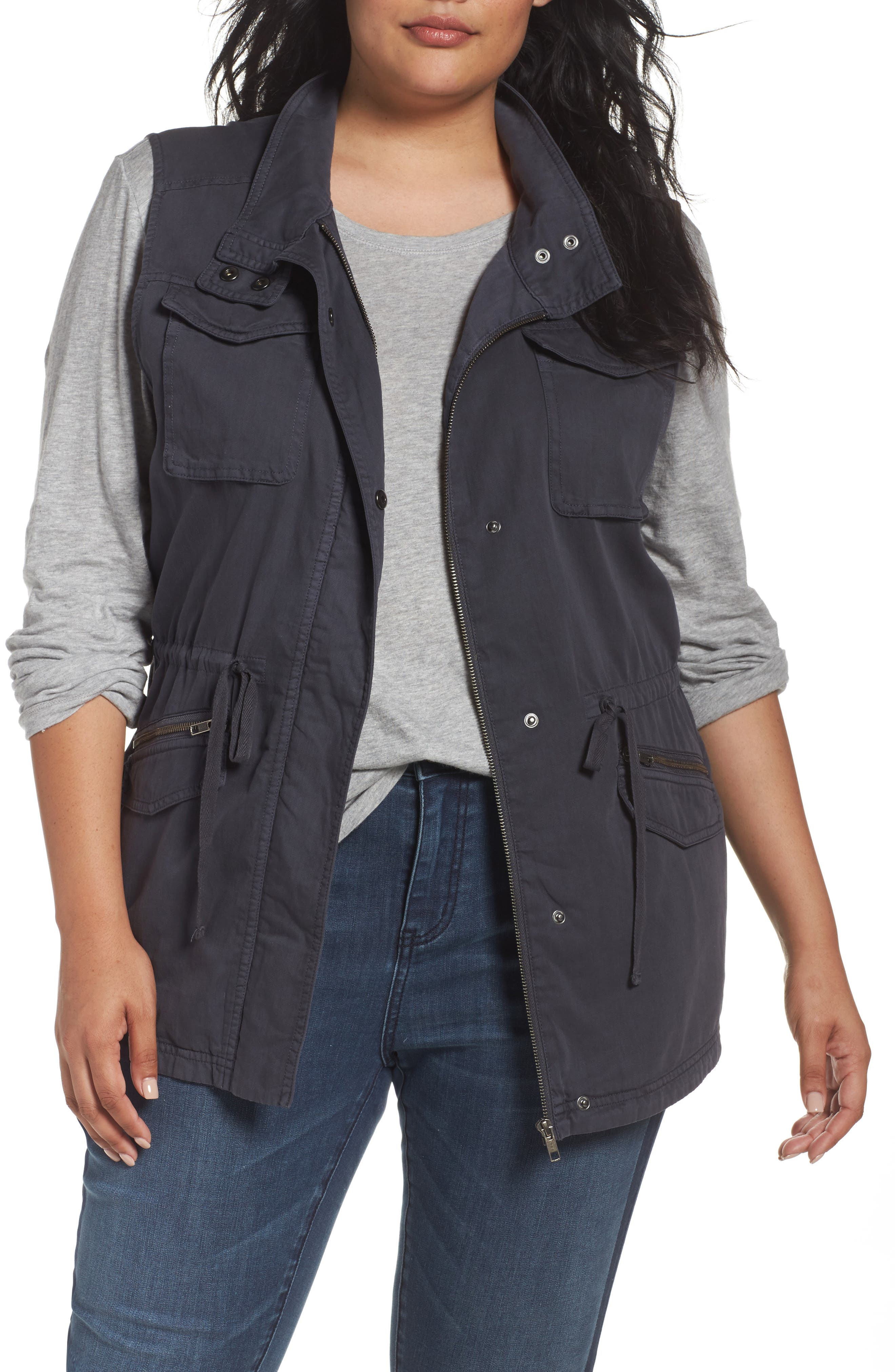 caslon utility vest