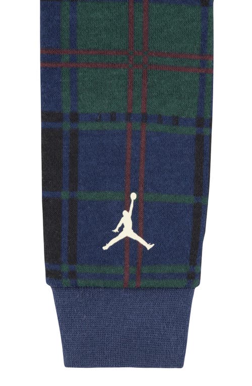 JORDAN JORDAN HOLIDAY ESSENTIAL PLAID HOODIE & JOGGERS SET 