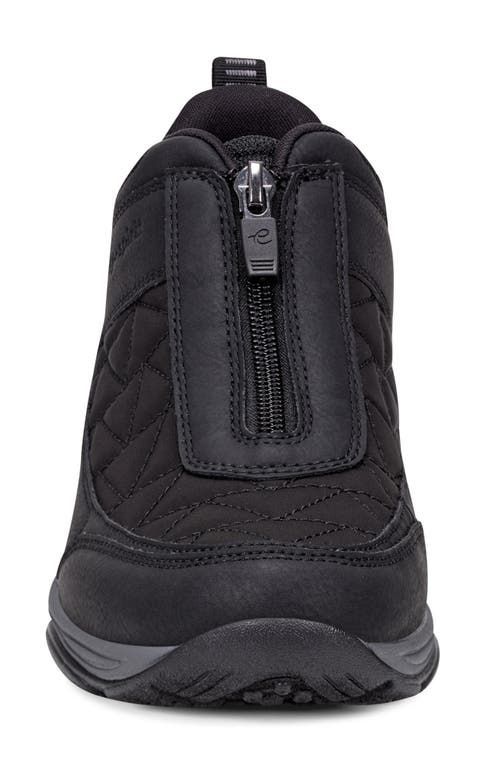 Shop Easy Spirit Erling Water Resistant Zip Sneaker In Black