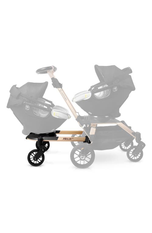orbit baby G5 Helix+ Double Stroller Attachment in Gold
