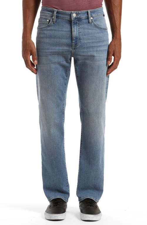 Shop Mavi Jeans Zach Straight Leg Jeans In Light Brushed Williamsburg