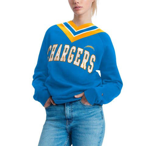 Shop Womens Sweater Fleece Vest - Los Angeles Chargers at vineyard vines