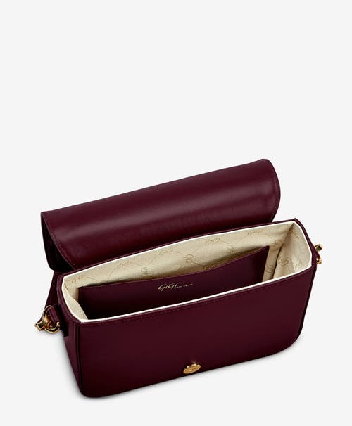 Shop Gigi New York Lily Crossbody In Bordeaux