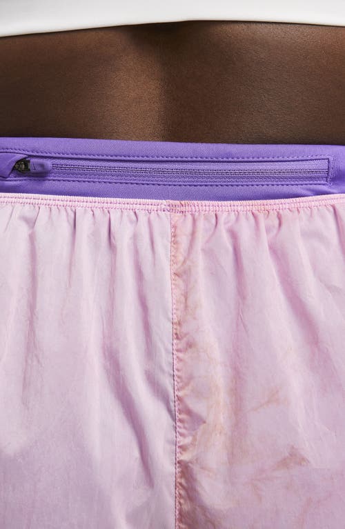 Shop Nike Dri-fit Repel Shorts In Sundial/action Grape