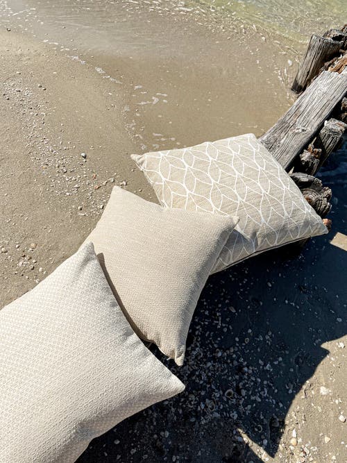 Anaya Pure Air Outdoor Pillow In Beige