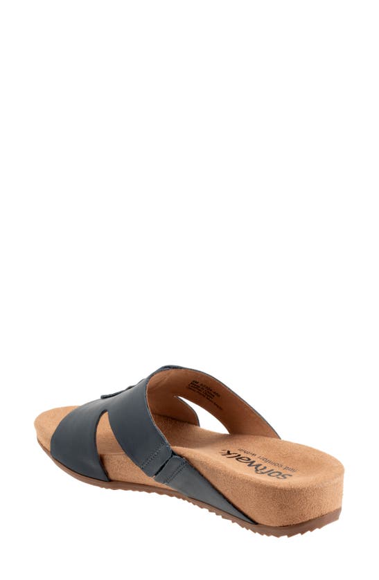 Softwalk Beverly Sandal In Navy