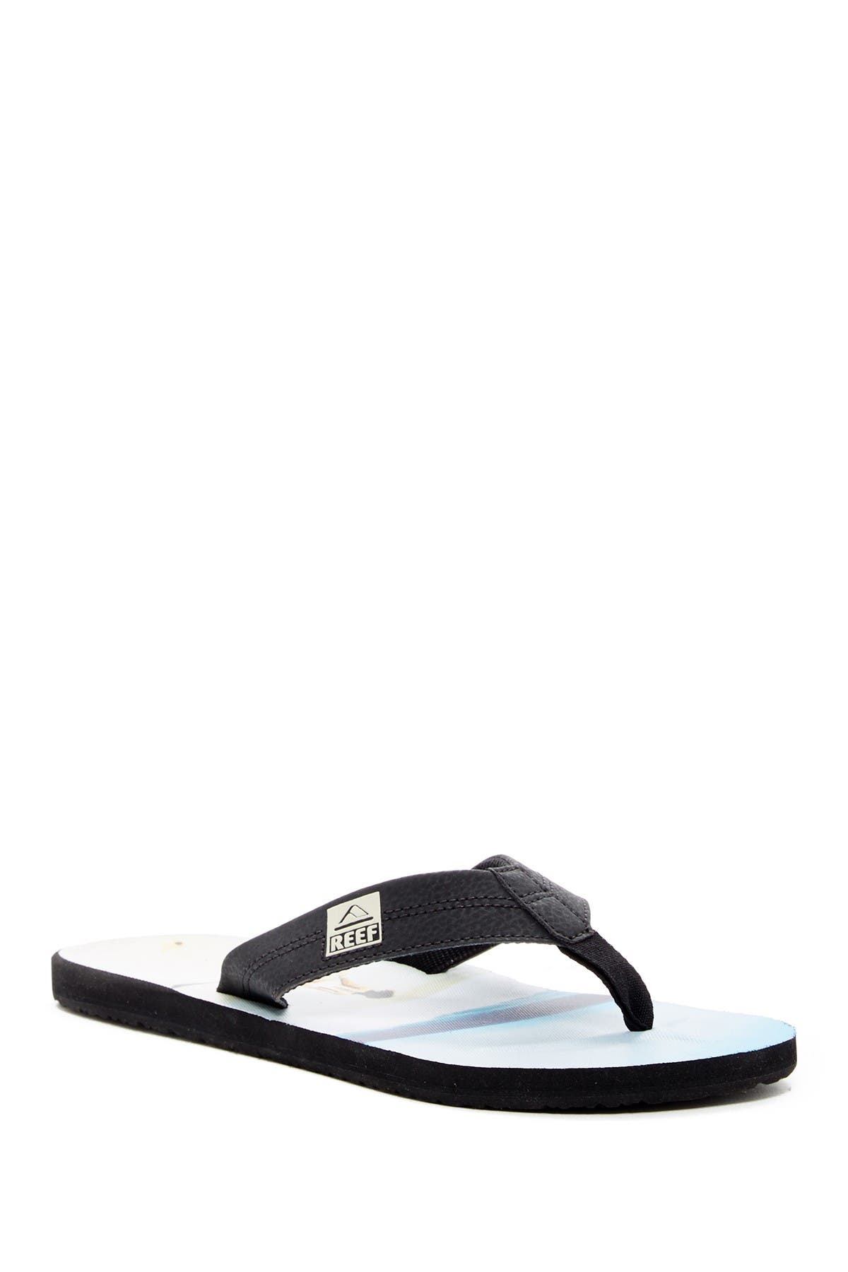 reef ht prints flip flop