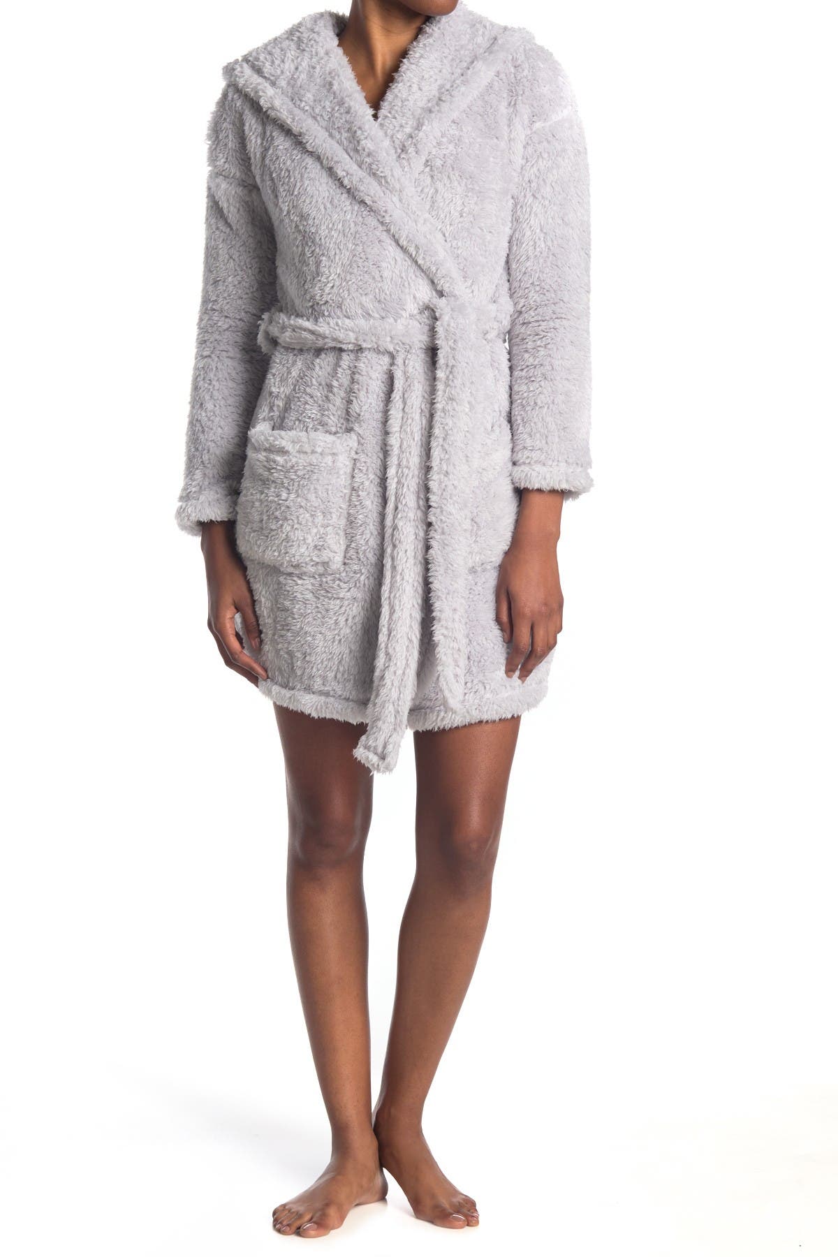 natori long plush robe