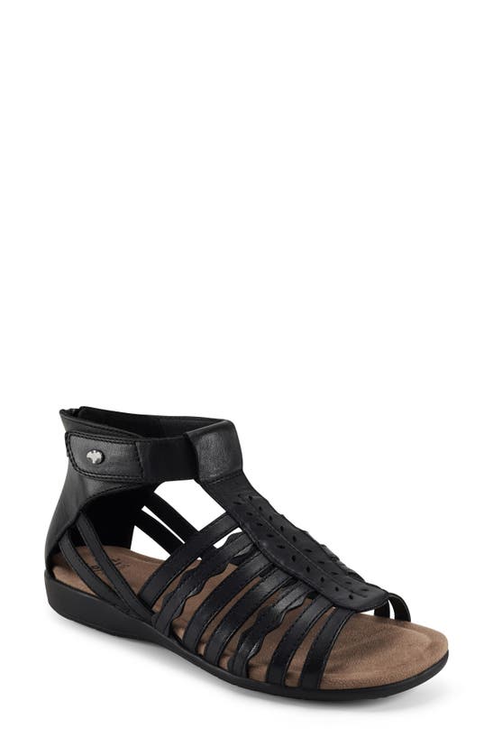 Earth Origins Bevvy Sandal In Black Leather ModeSens