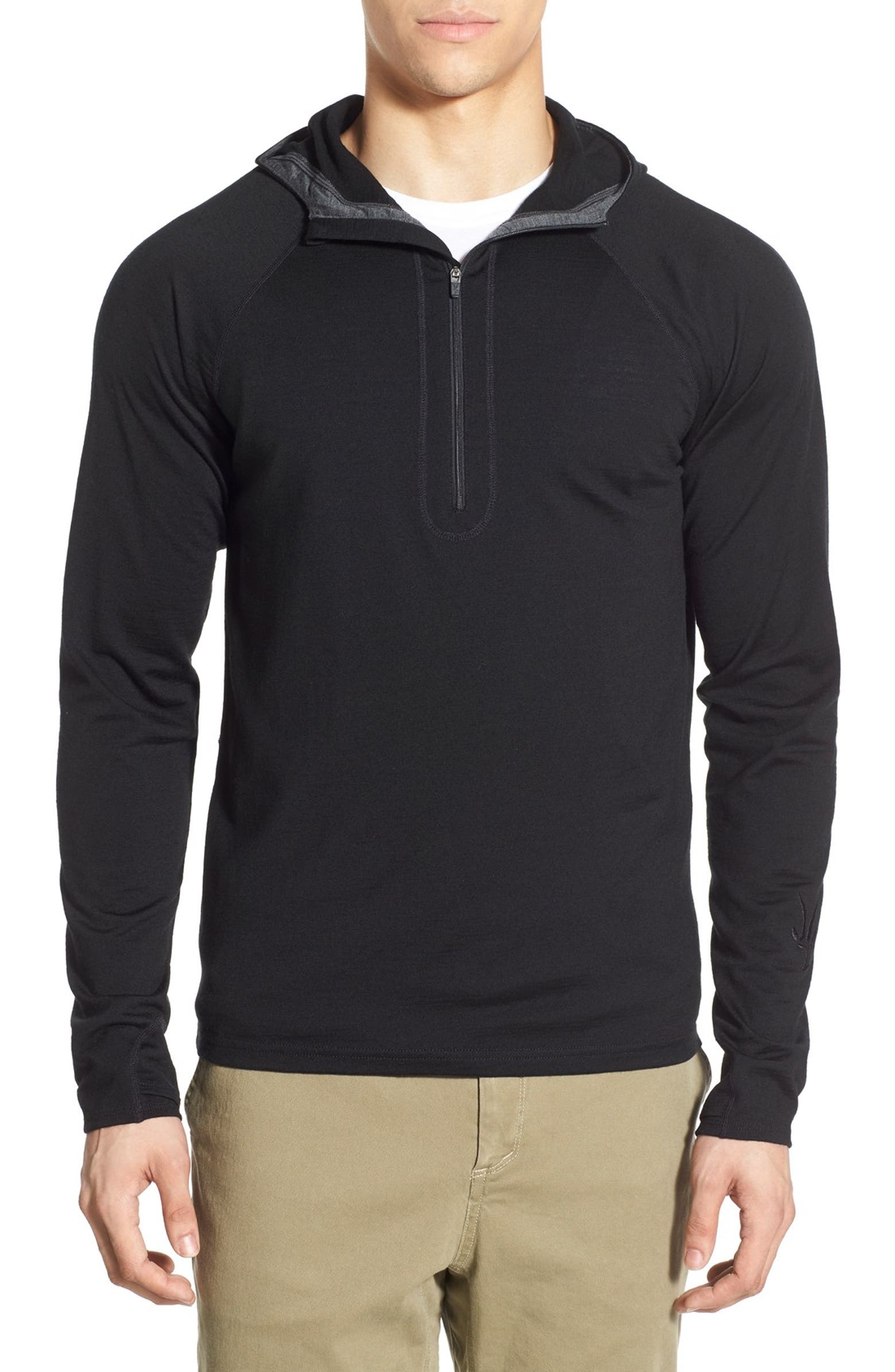 Ibex merino wool hoodie Clearance
