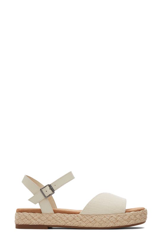 TOMS TOMS ABBY FLATFORM ESPADRILLE SANDAL