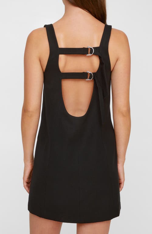 Shop Nasty Gal Strappy Open Back Minidress In Black