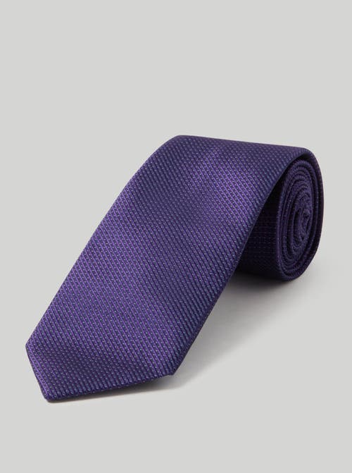 Shop Robert Talbott Robert Jacquard Micro Stripe In Purple