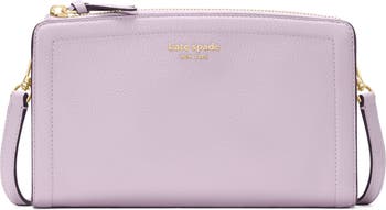 Kate Spade Small Smile Pebbled Leather Crossbody Bag in Pink