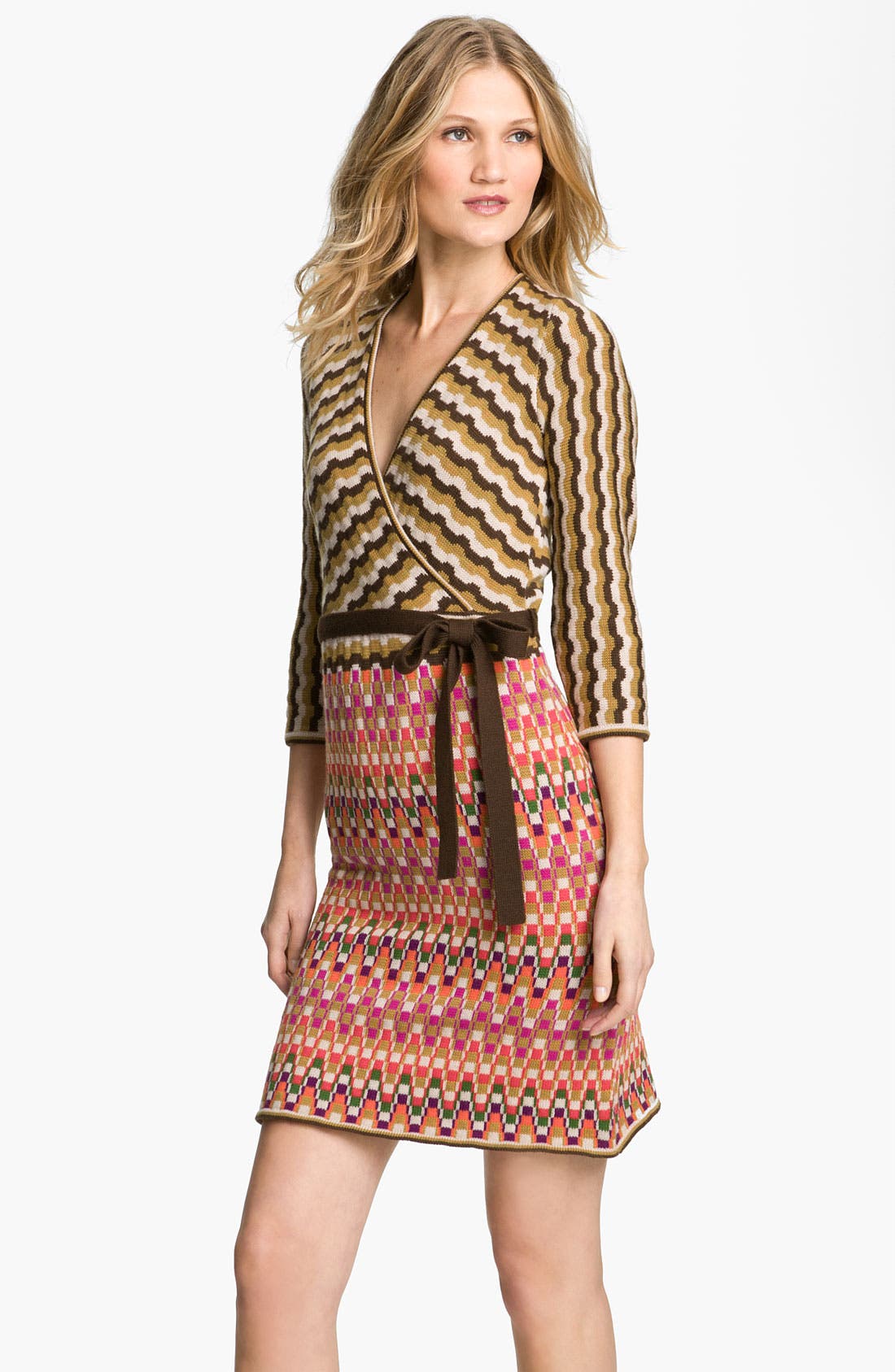 trina turk wrap dress