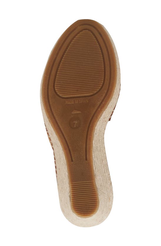 Andre Assous Catarina Espadrille Platform Wedge Sandal In Cuero