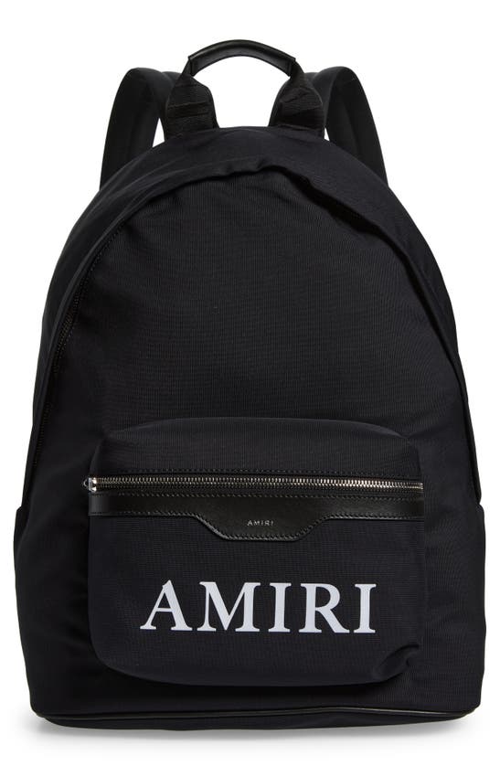 Amiri Classic Nylon Backpack In Black | ModeSens