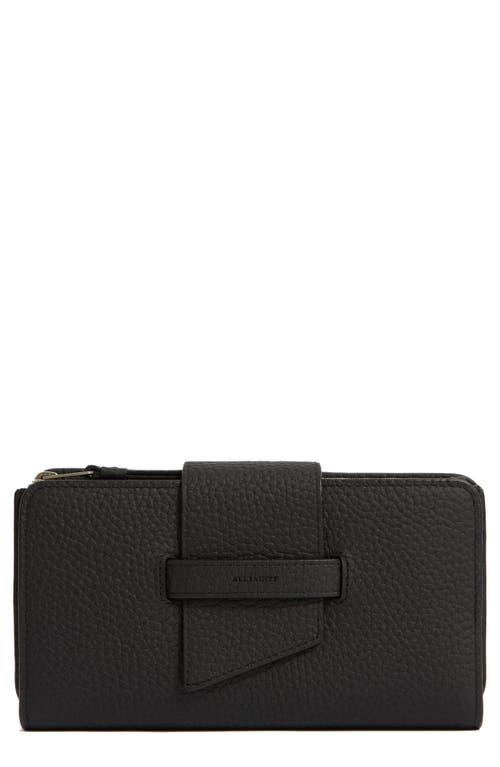 Ray Leather Wallet in Black