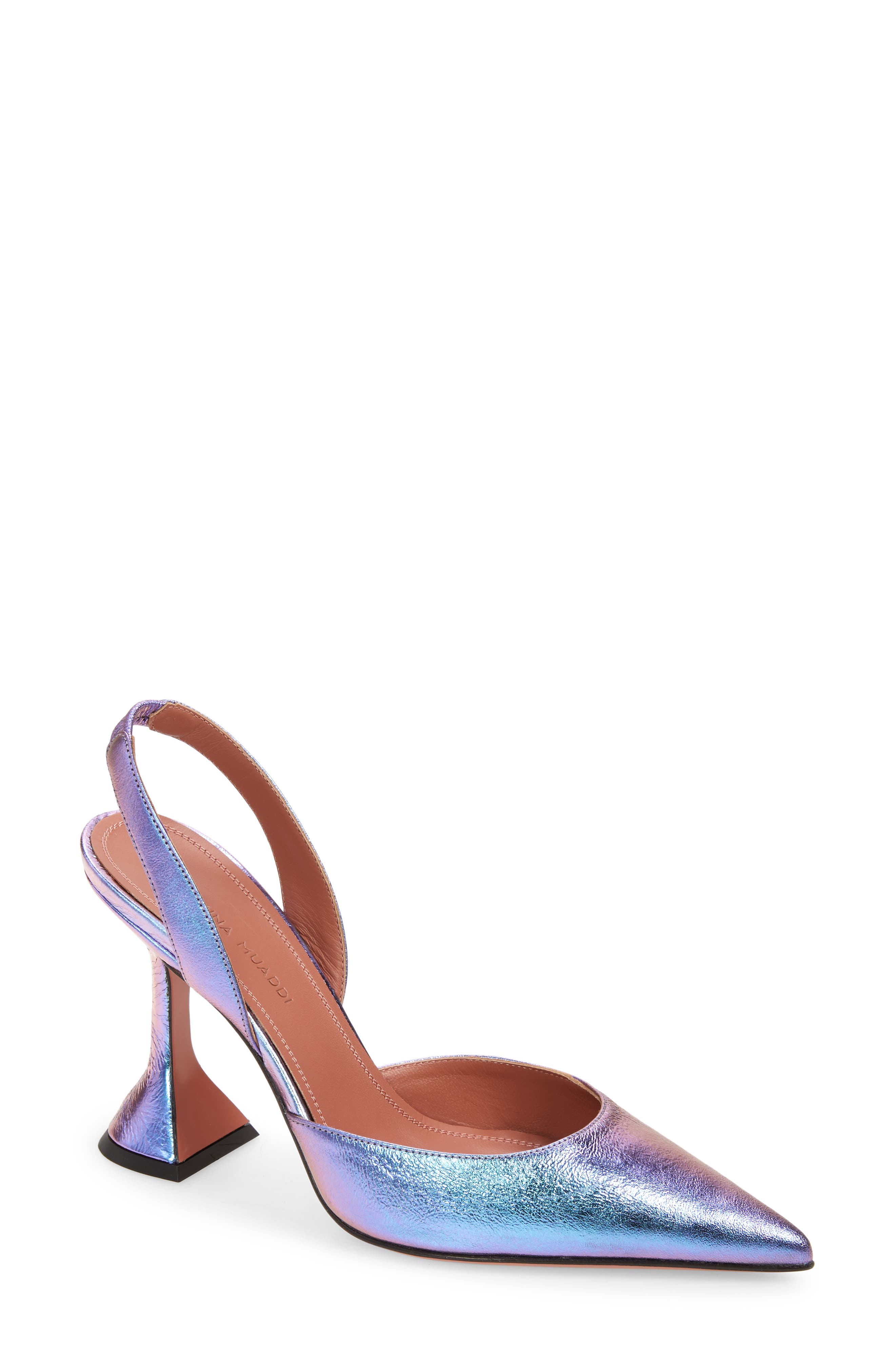 blue designer pumps