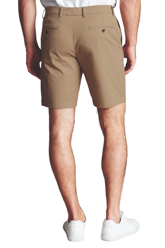 Shop Charles Tyrwhitt Cotton Shorts In Taupe