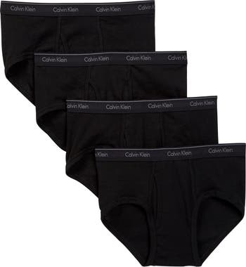 Calvin Klein Boys Boxer Briefs 3 Pack 4T CK White Grey Cotton Stretch  Classic 