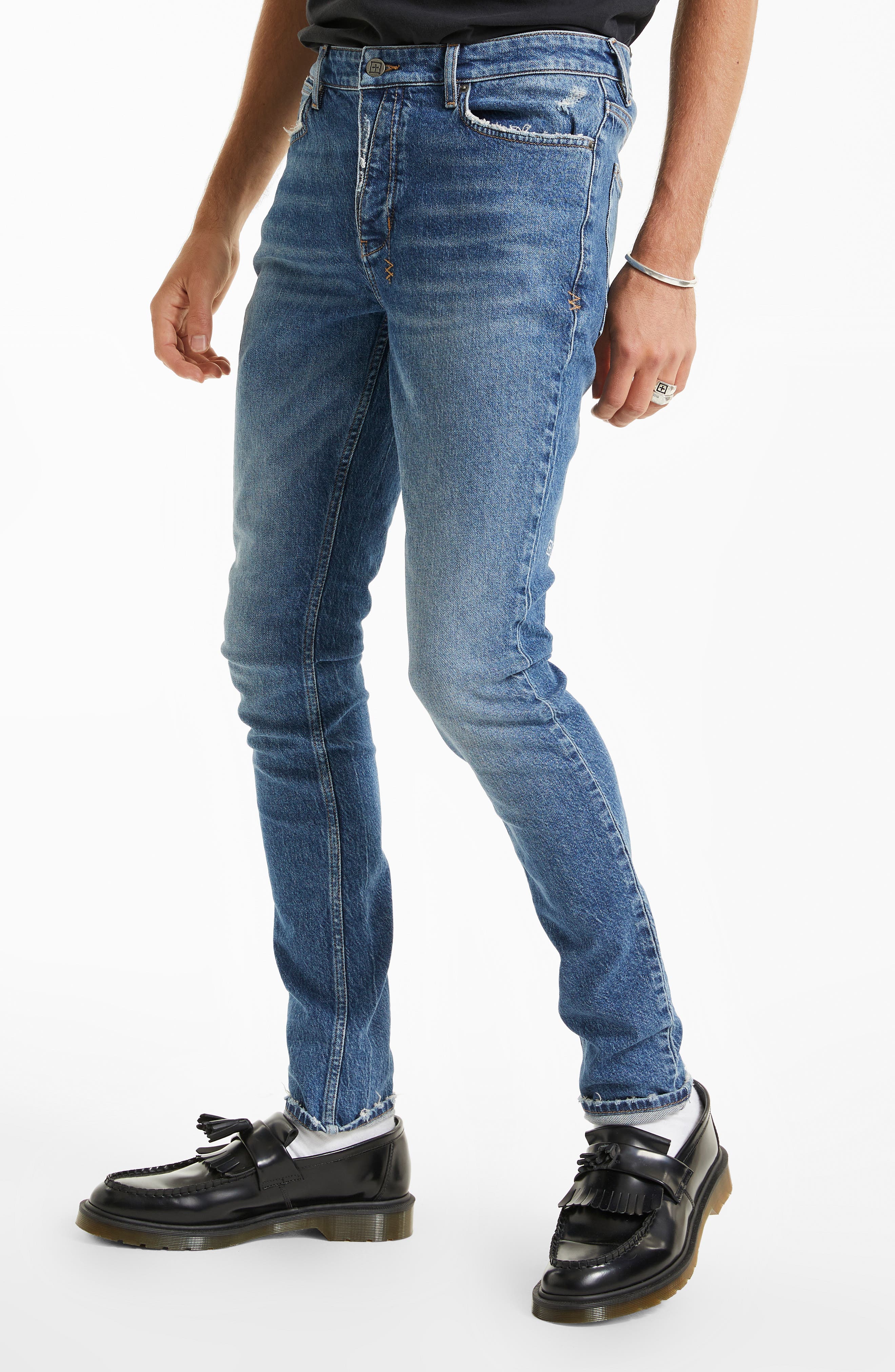 Ksubi Van Winkle Blazed Skinny Jeans 