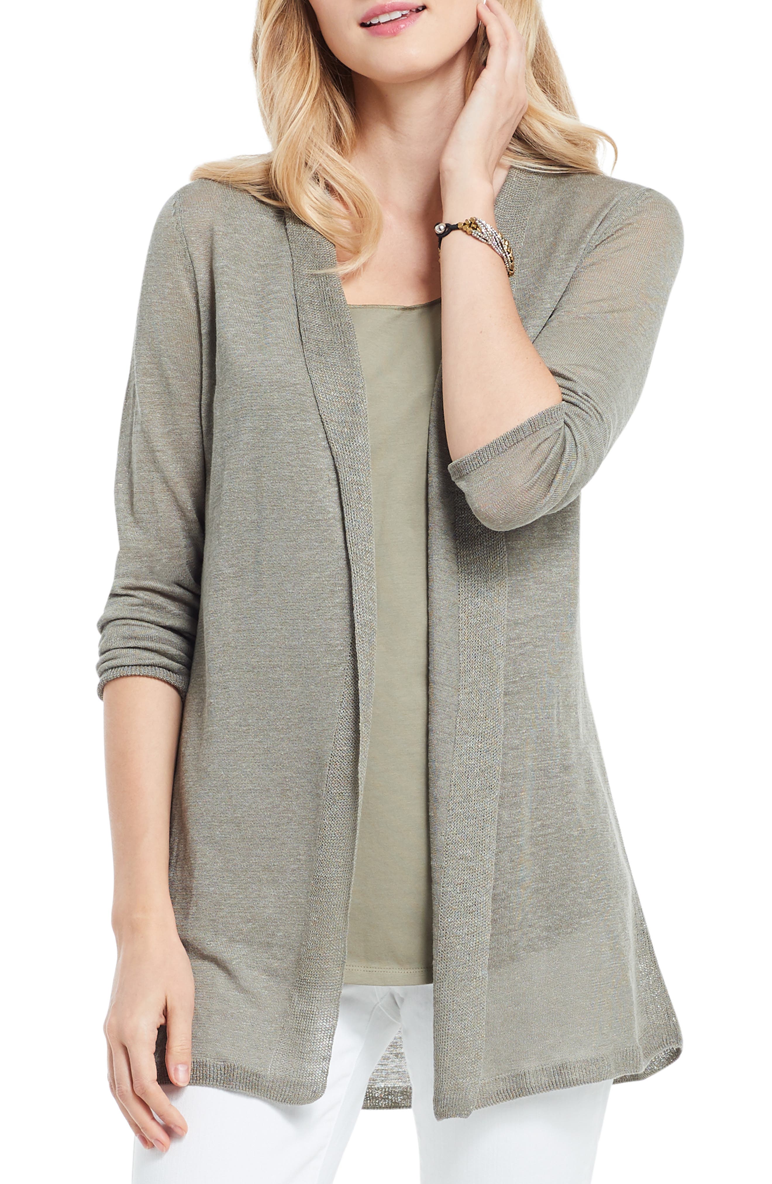 petite green cardigan