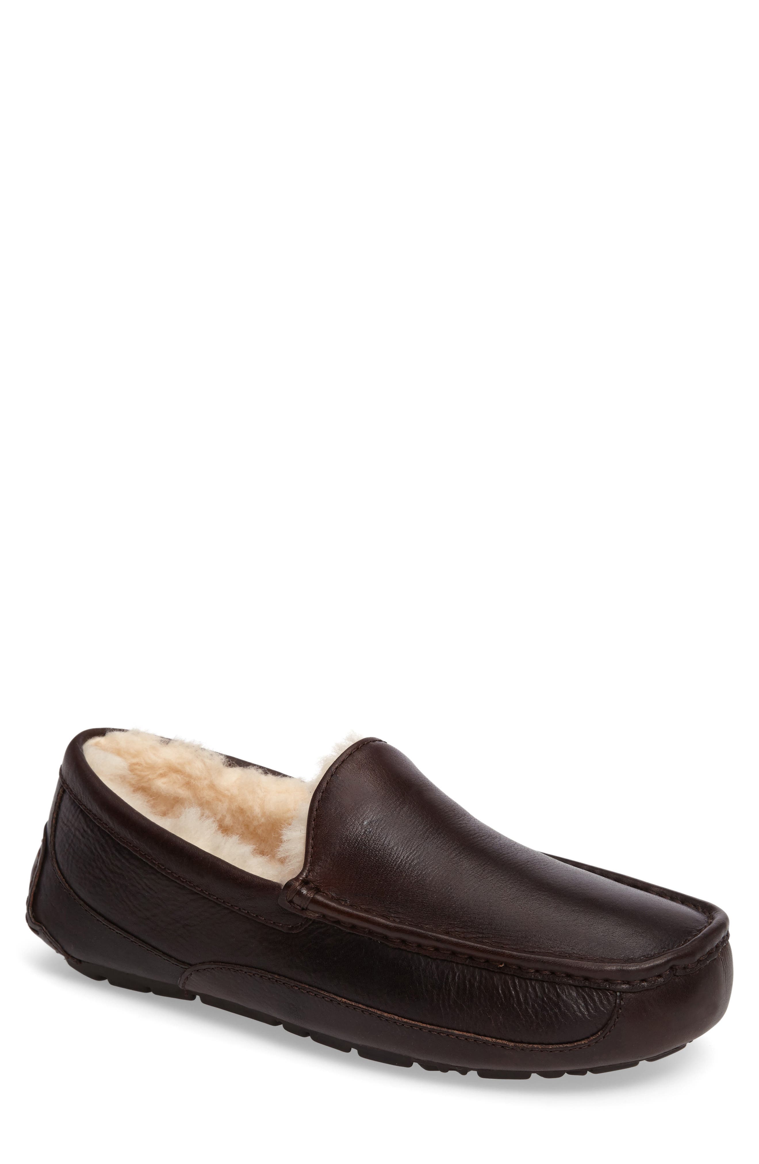 ugg ascot leather slippers