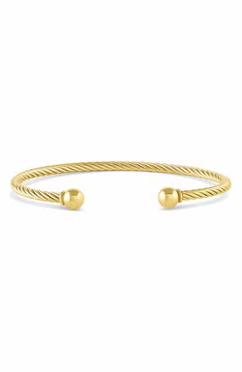 Heart of 2025 gold idiom bangle
