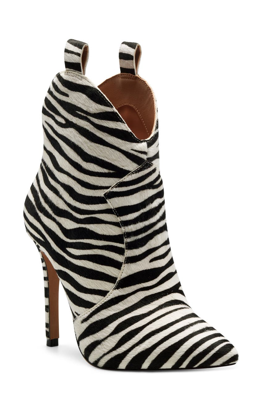 jessica simpson zebra pumps