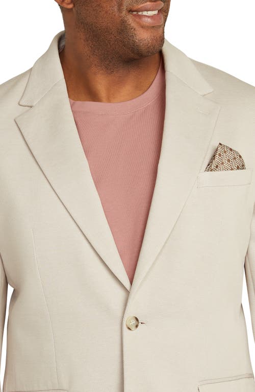 Shop Johnny Bigg Charles Solid Knit Sport Coat In Almond