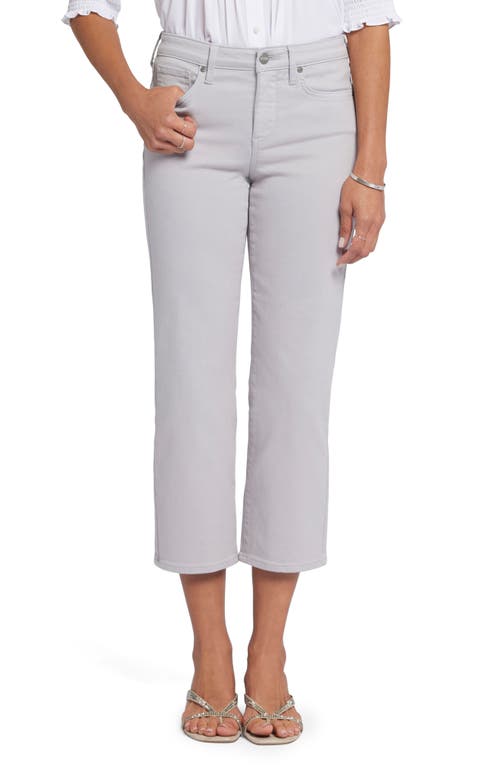 NYDJ Piper CoolMax Relaxed Fit Crop Pants Pearl Grey at Nordstrom,