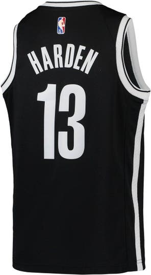 James Harden Brooklyn Nets Nike Youth 2021/22 Diamond Swingman