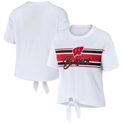 Atlanta Braves WEAR by Erin Andrews Women's Knotted T-Shirt Dress - Heather  Gray