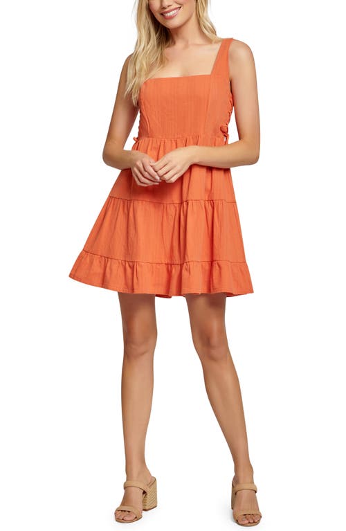 Lost + Wander Miss Marmalade Cotton Dress in Orange
