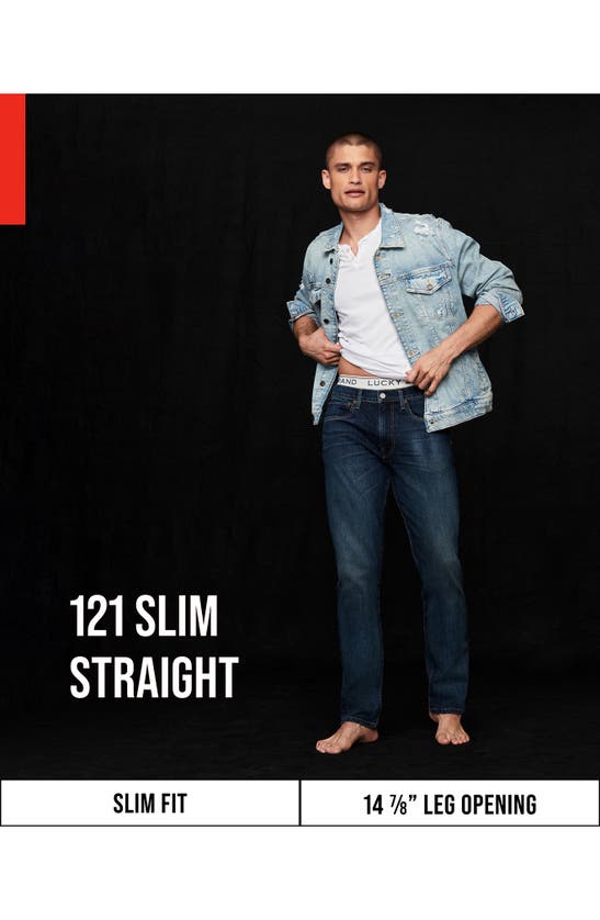 Shop Lucky Brand Slim Straight Jeans In Henderson
