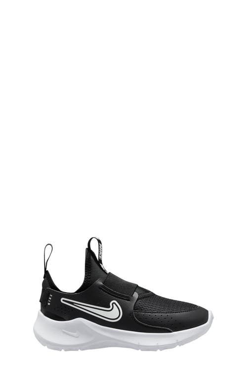 Nike Flex Runner 3 Slip-on Shoe In Black/white