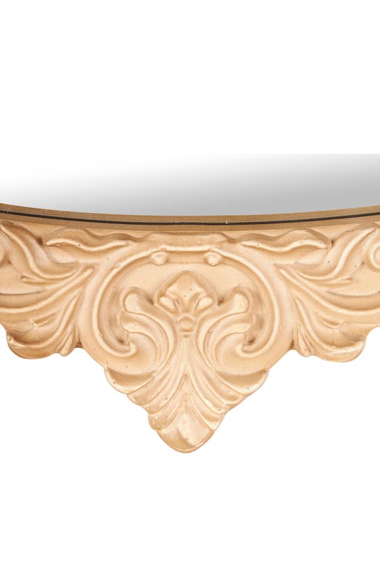 Vivian Lune Home Ornate Wall Mirror In Bronze