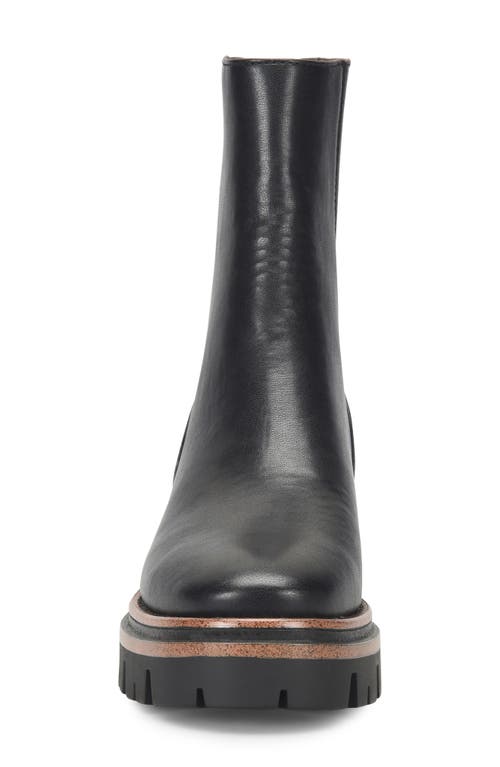 Korks Vivi Lug Sole Boot In Black