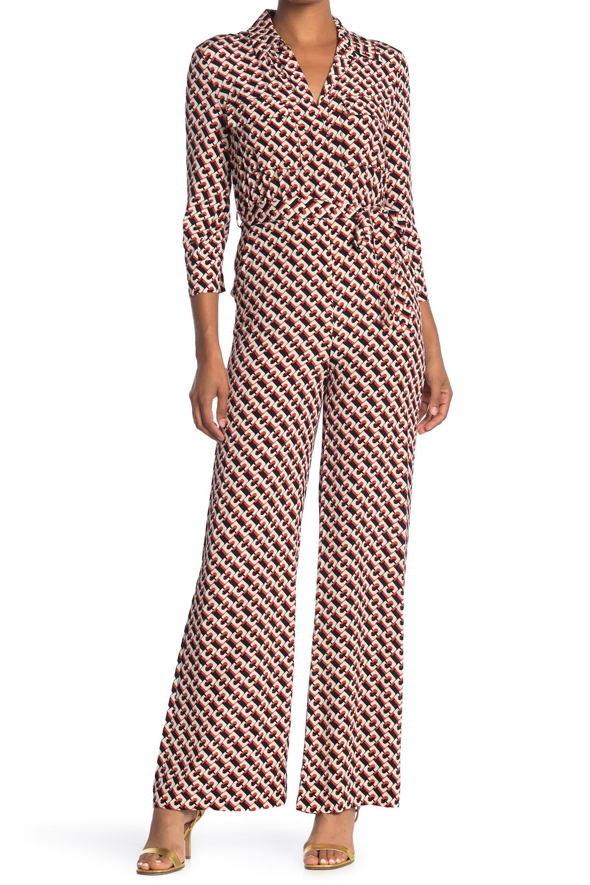dvf silk jumpsuit