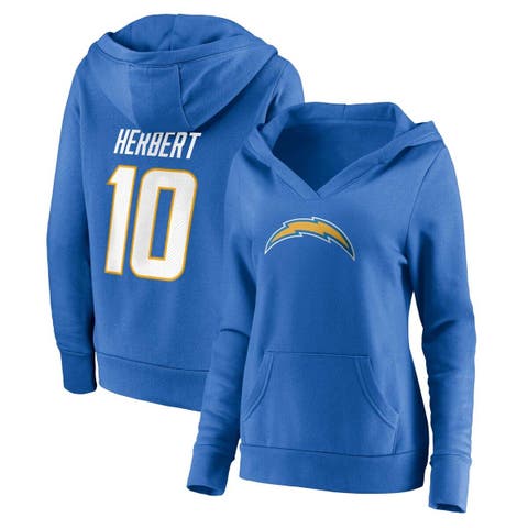 Outerstuff Girls Youth Justin Herbert Pink Los Angeles Chargers Player Name & Number T-Shirt Size: Medium