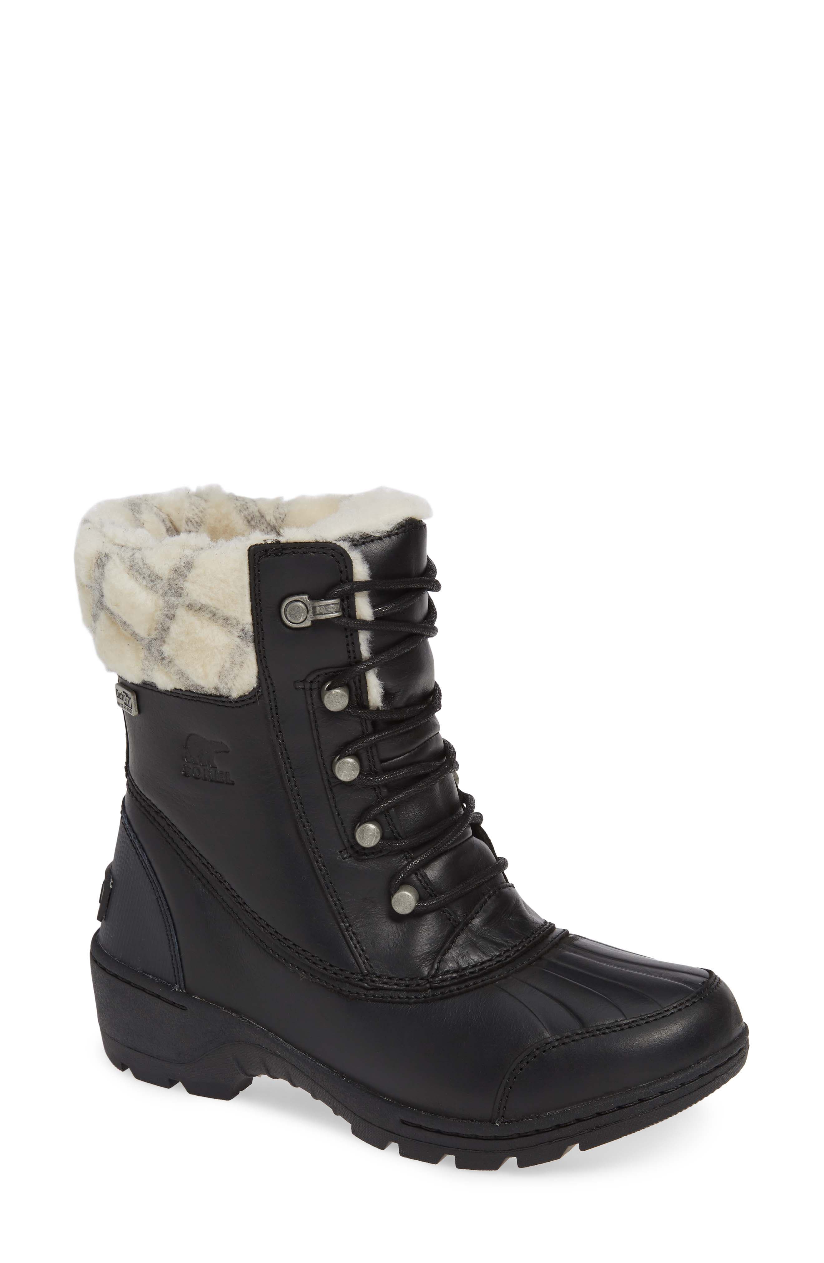 Sorel Whistler(TM) Waterproof Insulated Boot- Black