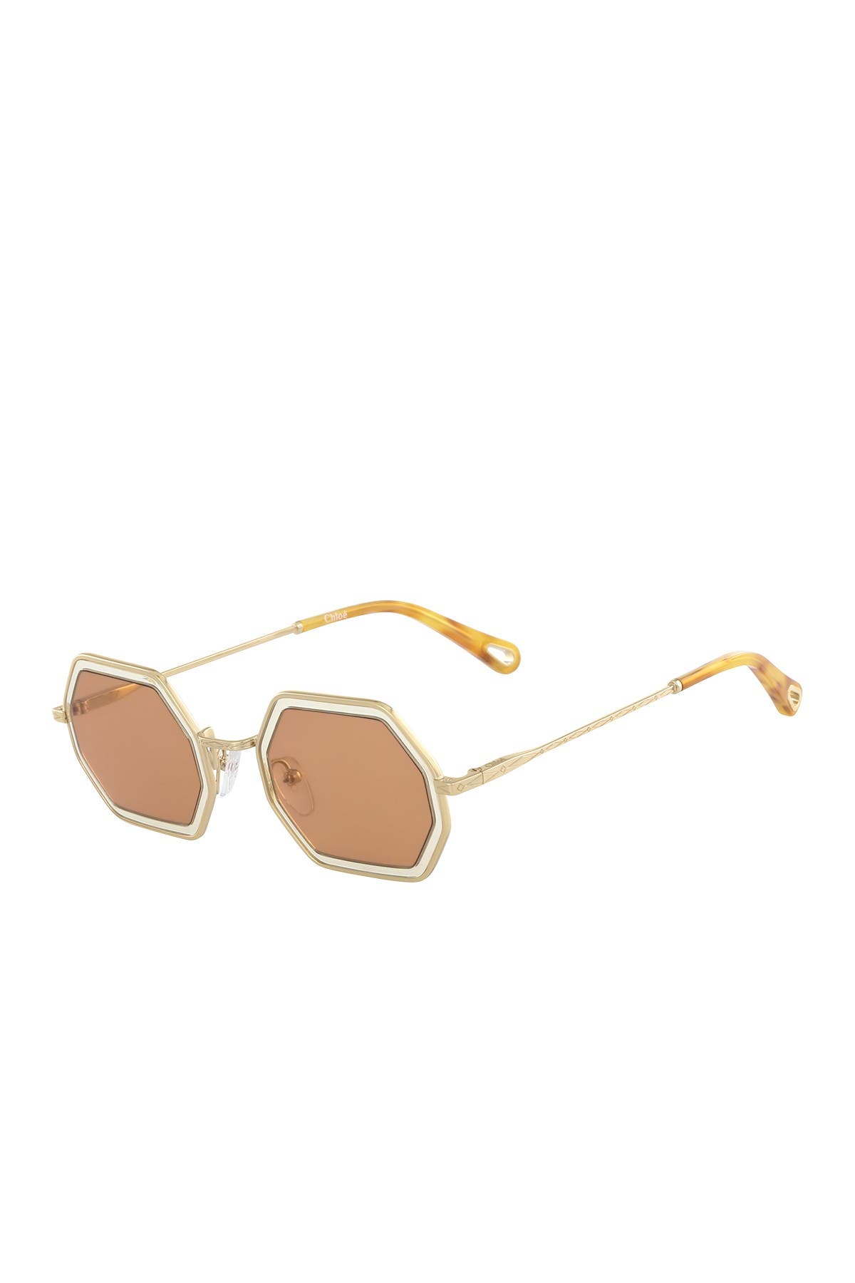 chloe hexagon sunglasses