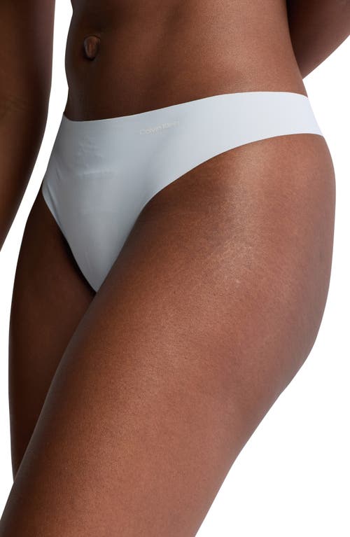 Shop Calvin Klein Invisibles Thong In Plein Air