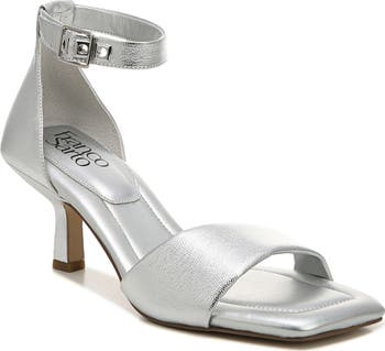 Franco sarto best sale silver sandals