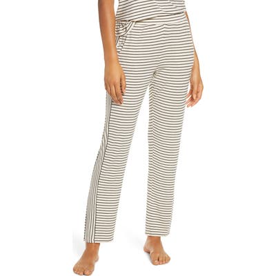 Eberjey Vega Not So Basic Pajama Pants, Ivory