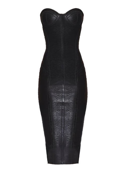 Shop Retroféte Retrofête Charlize Dress In Black